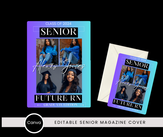 Digital Graduation Magazine Cover